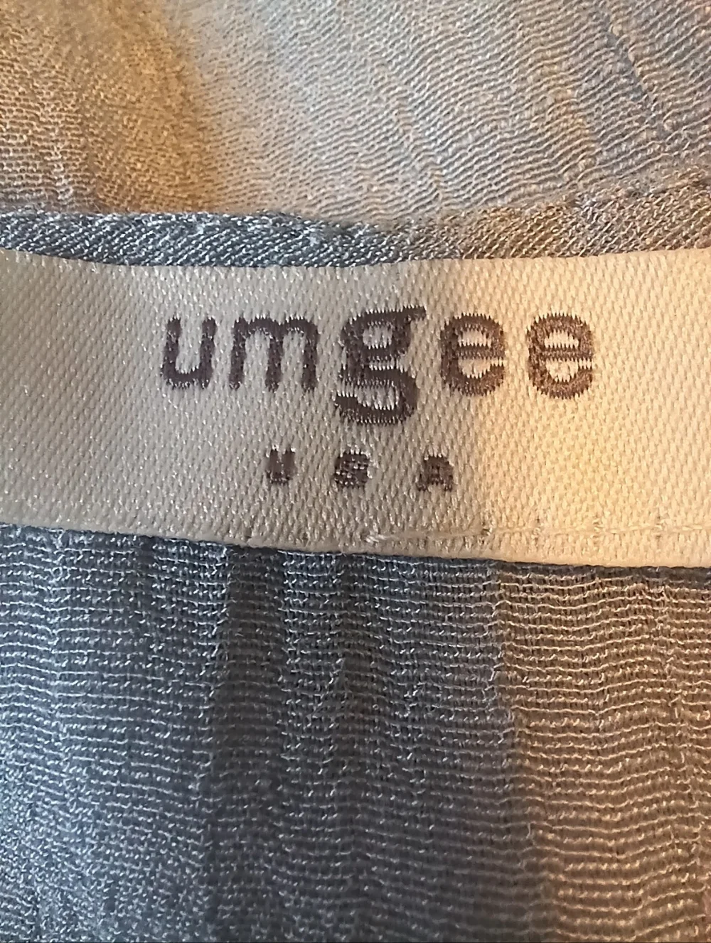 Embroidered Balloon Sleeve Dress Smocked Mini Flowy Floral Rayon Red Gray Size S - Picture 12 of 14